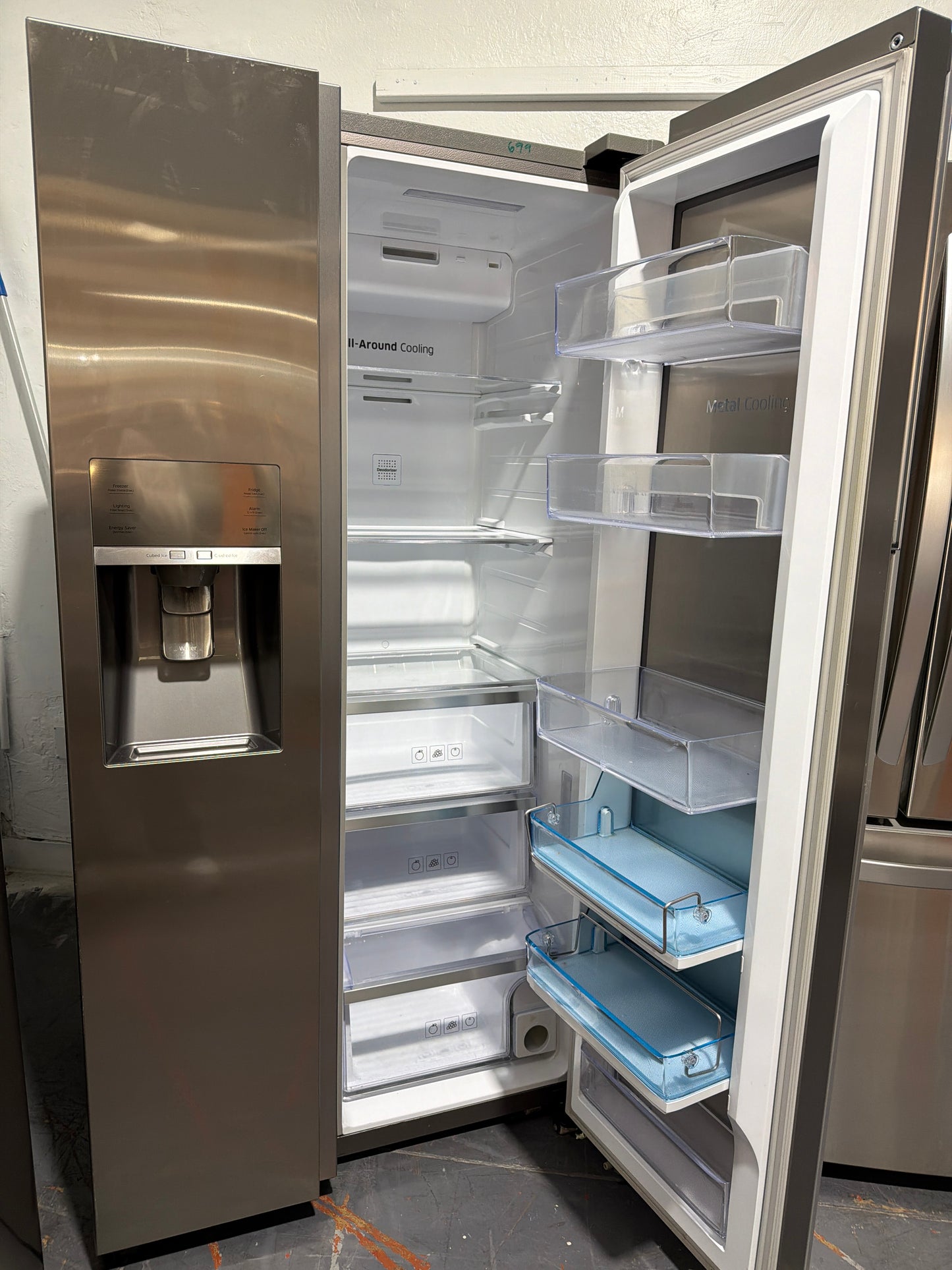 Samsung Side By Side Showcase 22Cu. Ft.