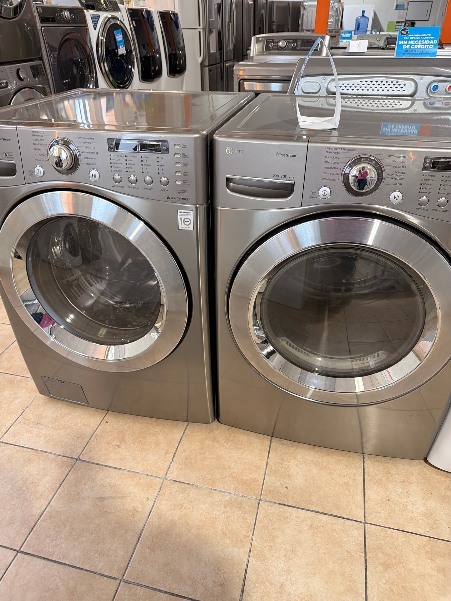 Lg washer and dryer