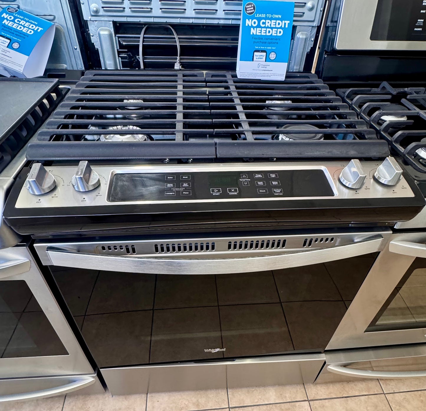 WHIRLPOOL 5.0 Cu.ft Gas Range with Frozen Bake