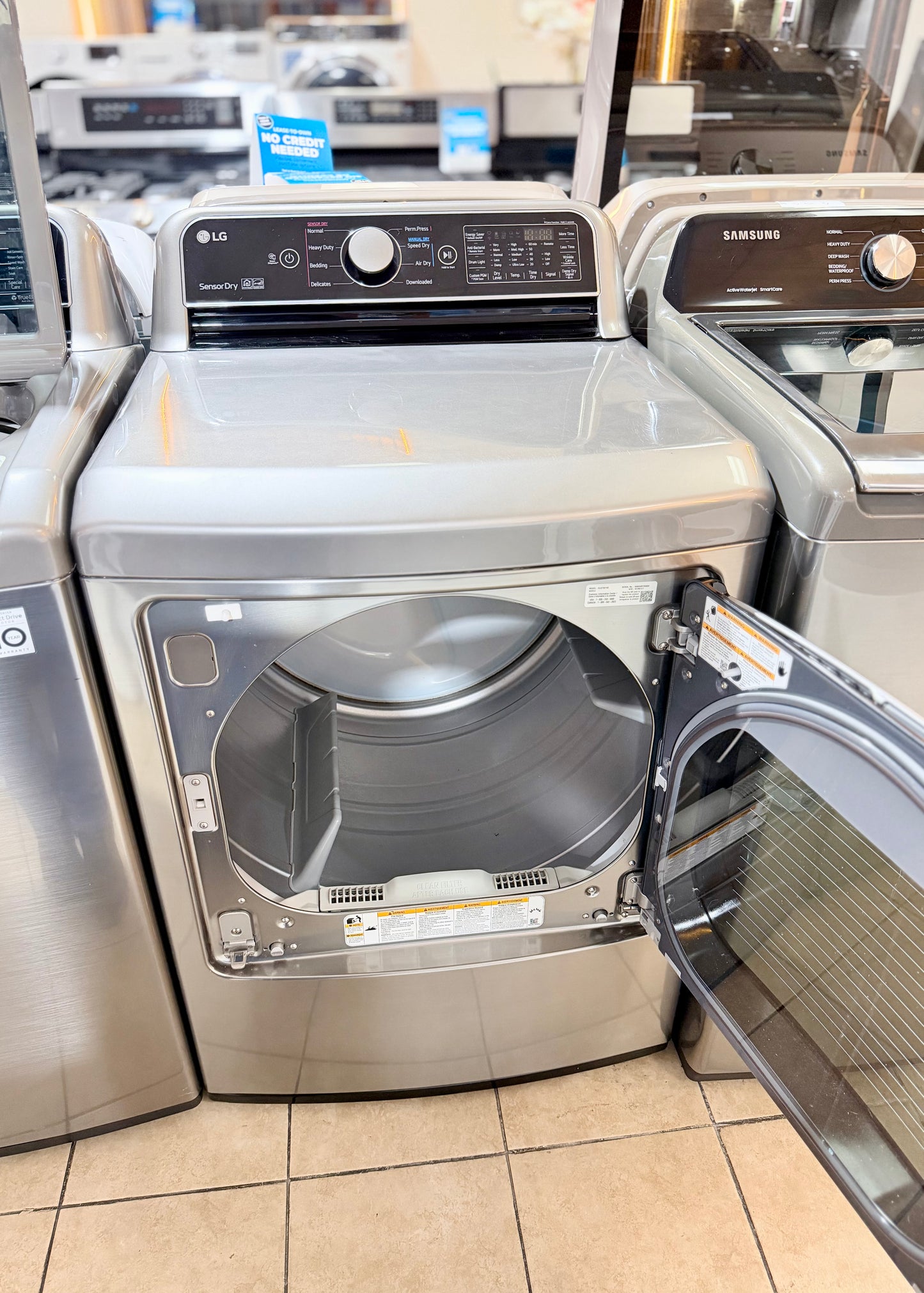 LG 7.3 cu. ft. Smart Gas Dryer