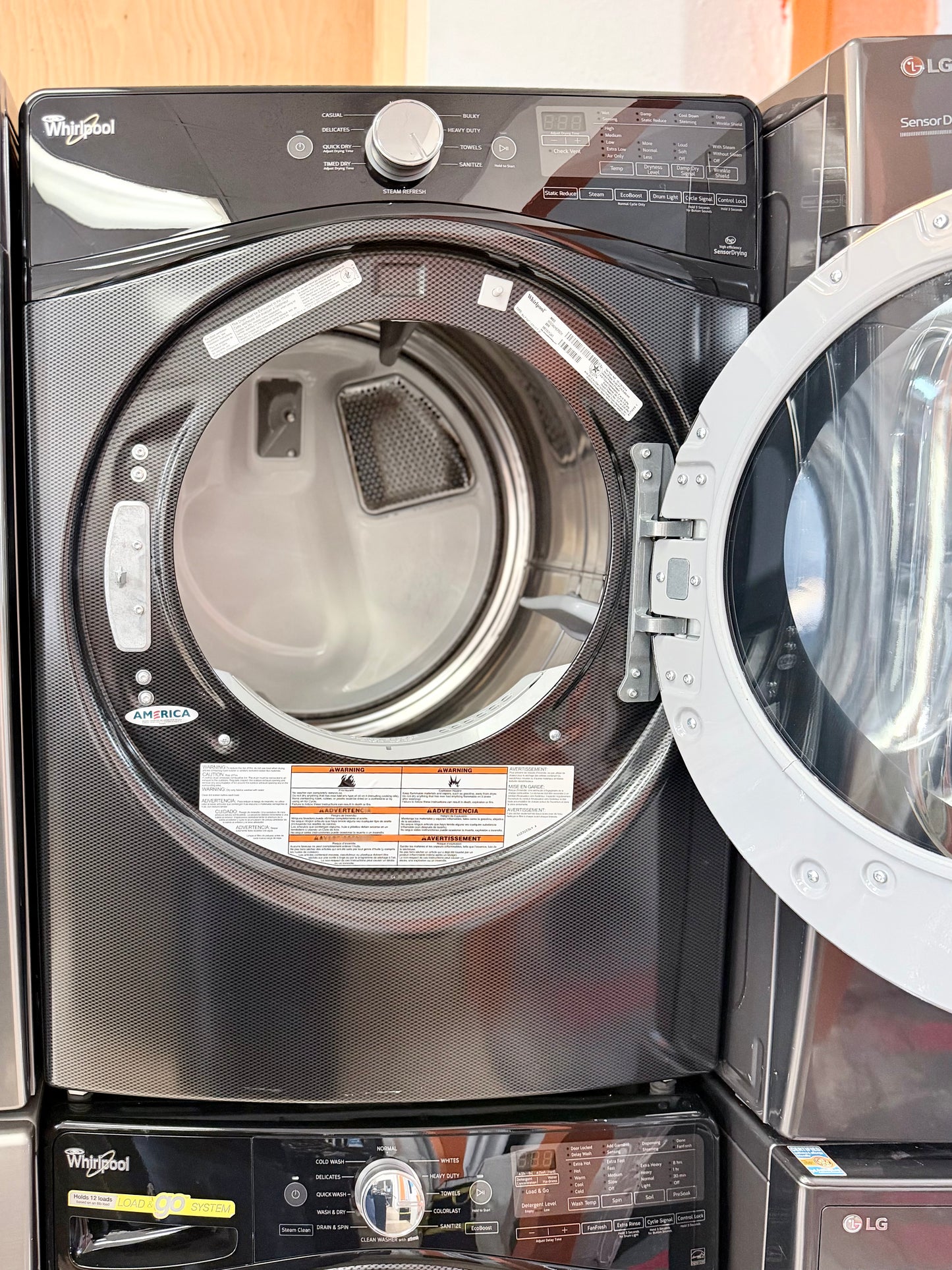 Whirlpool Front-load Landry Set