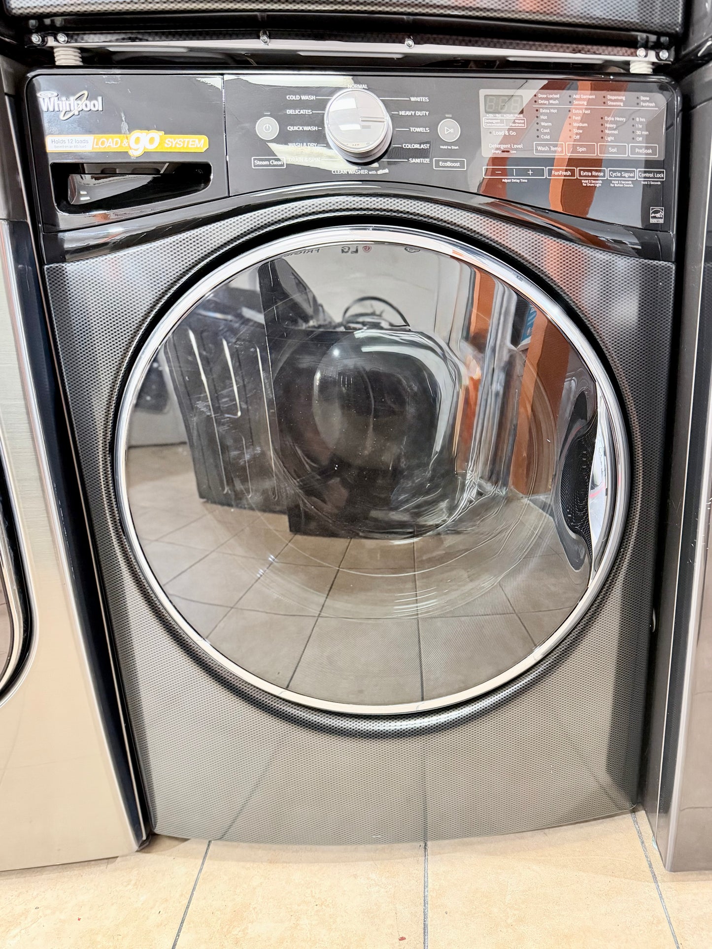 4.5 cu.ft Front Load Washer with Load & Go™, 12 cycles