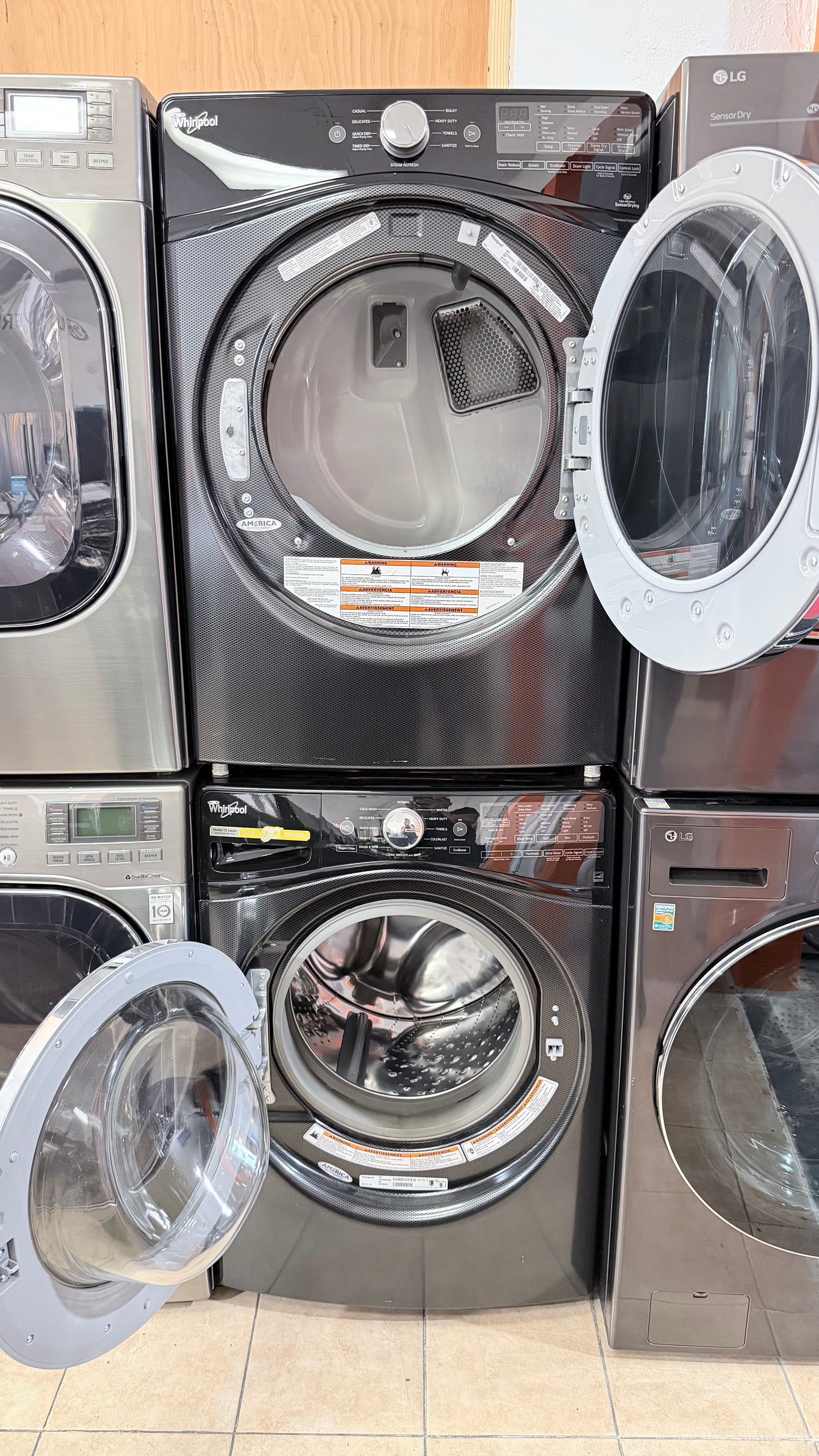 Whirlpool Front-load Landry Set