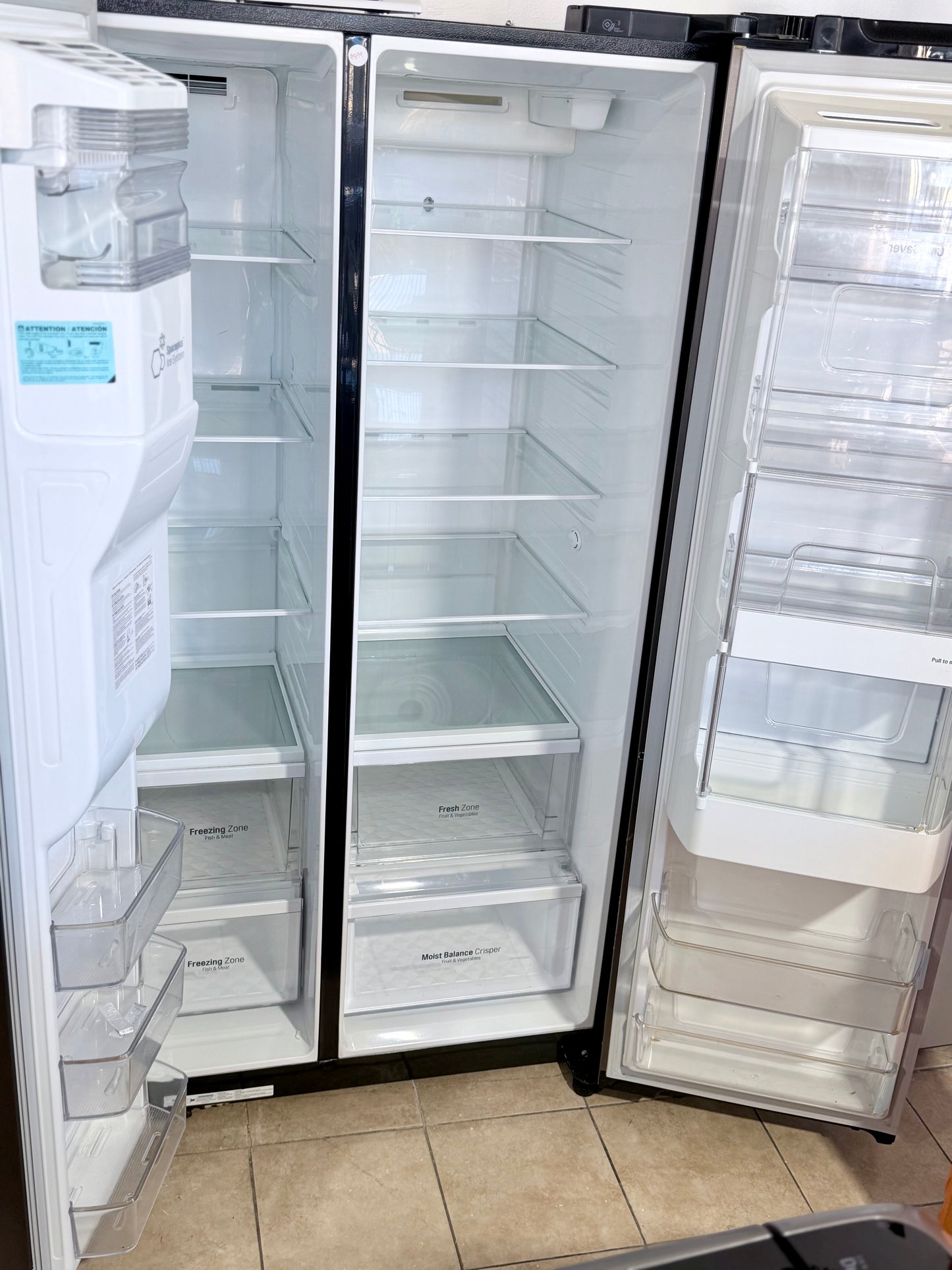 LG 26 cu. ft. Side-by-Side Fridge with Door-in-Door