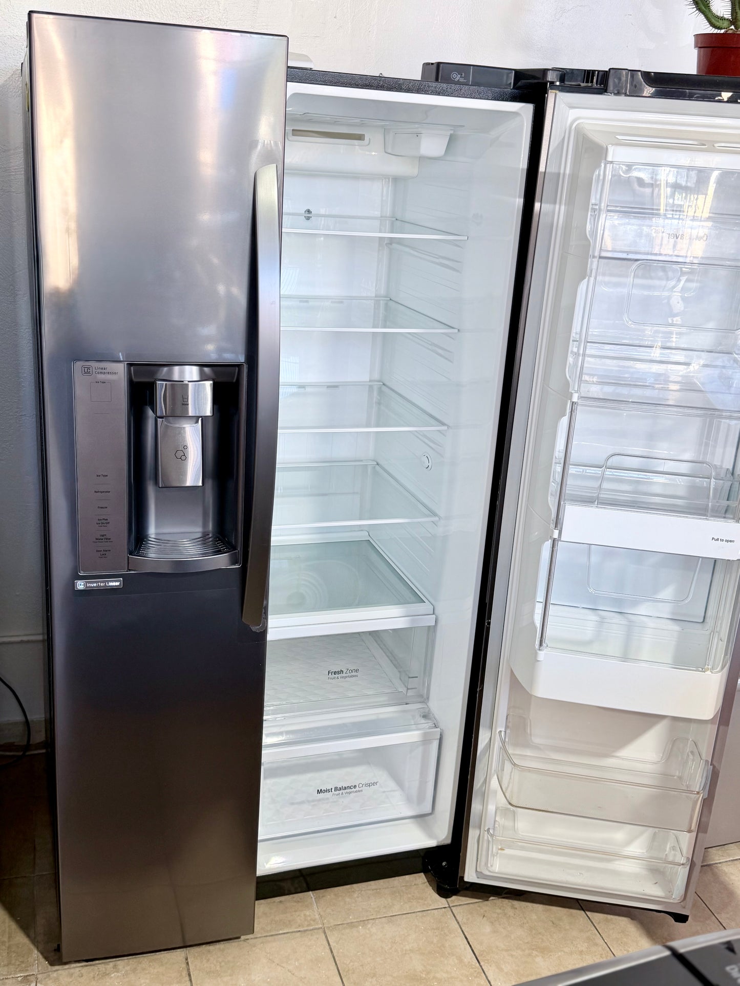 LG 26 cu. ft. Side-by-Side Fridge with Door-in-Door