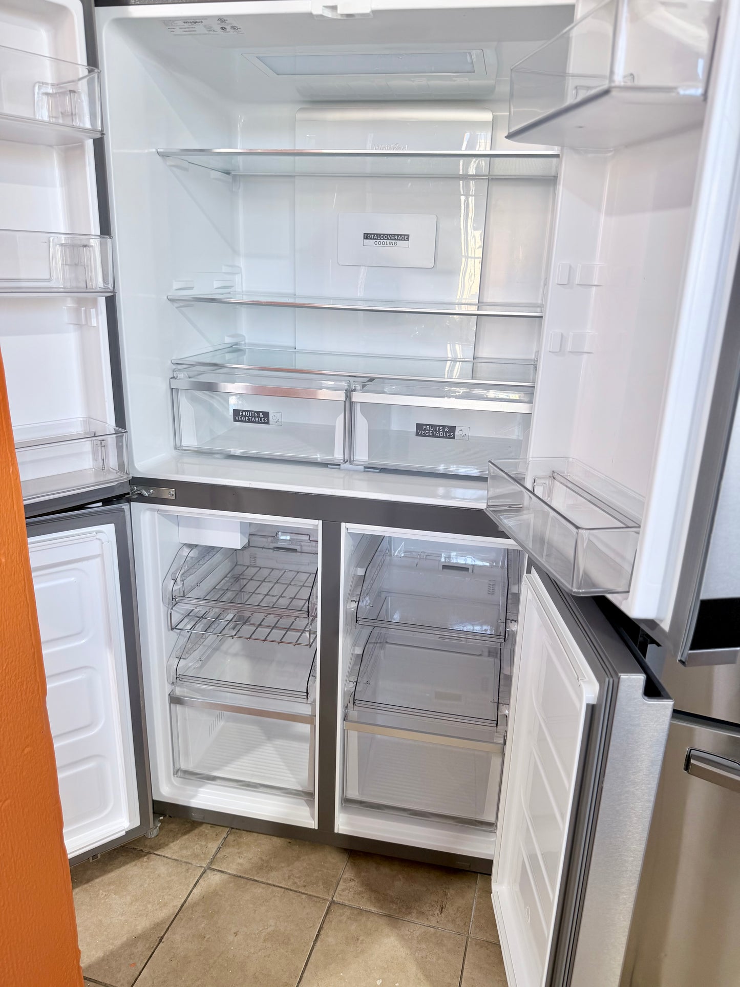 Whirlpool 4 Door  Counter Depth 19.4 Cu.ft