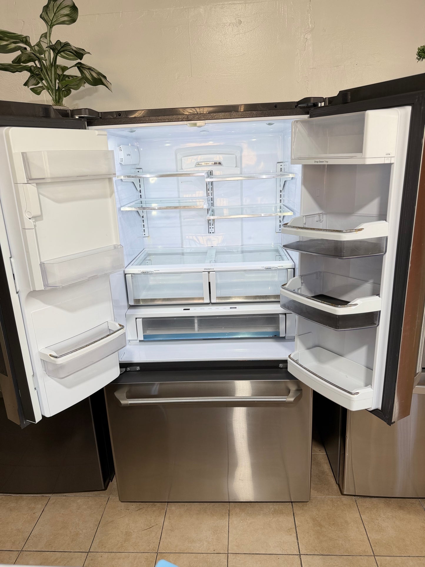 GE Café 29 cu. ft. French Door Refrigerator with Hot Water Dispenser.