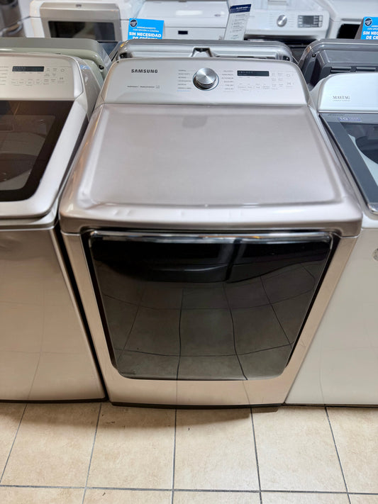 Samsung Champagne Gas Dryer