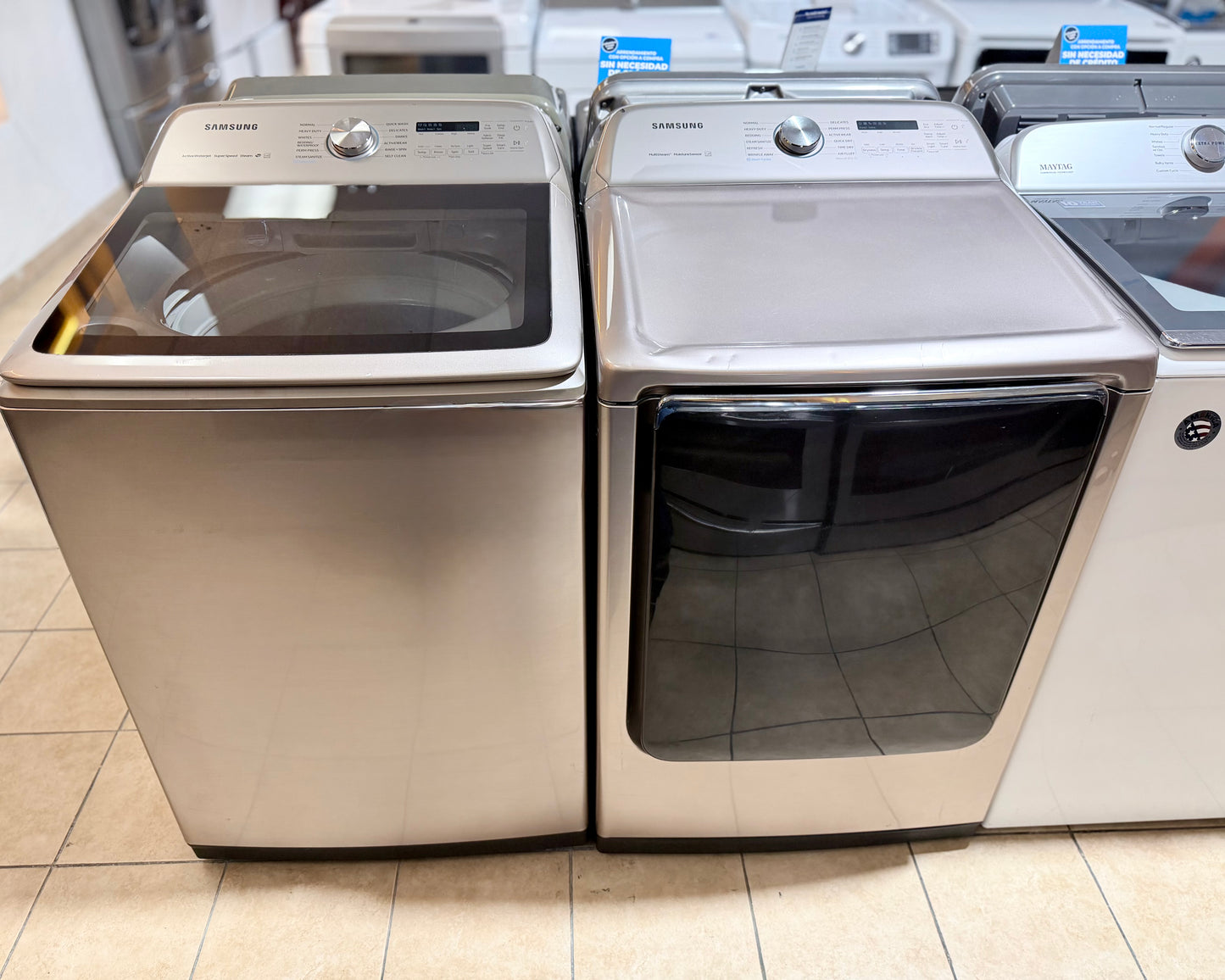 Laundry Champagne Top-load Set