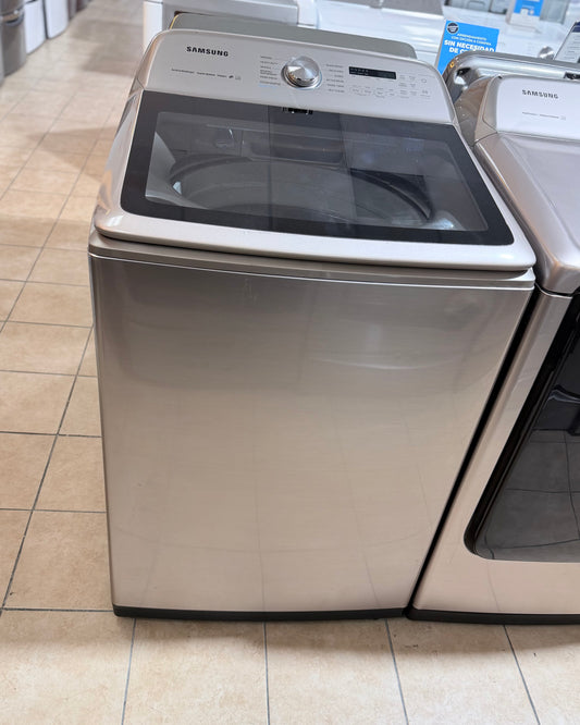 Samsung 5.4 cu. ft. Champagne Top-Load Washer